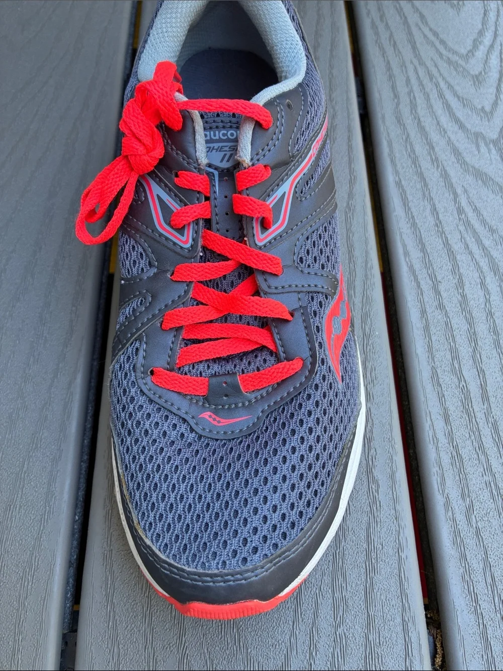 Saucony Cohesion 11 Women's Running Sneakers Grey Size 9